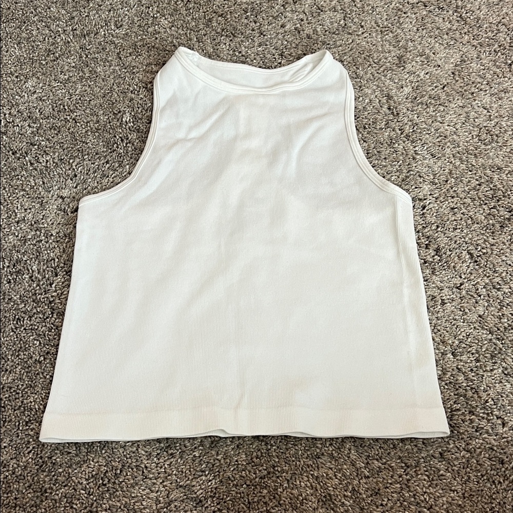 Free People Intimately White Ribbed Tank